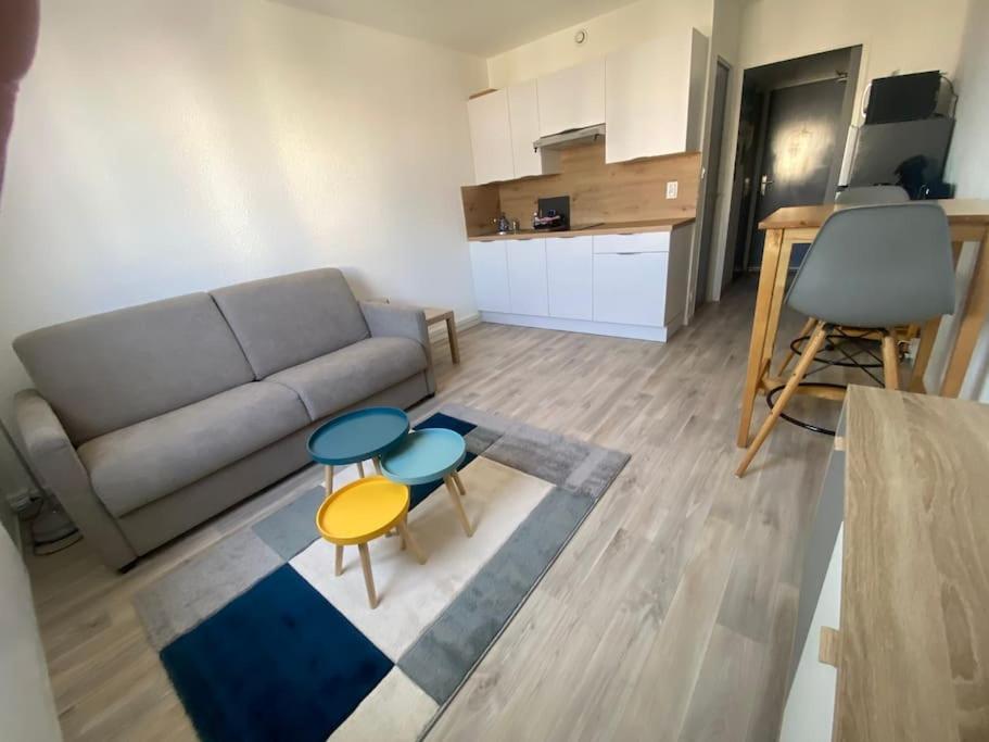 Studio-Calais Plage-Front De Mer Eksteriør bilde
